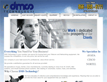 Tablet Screenshot of dmstechnology.net